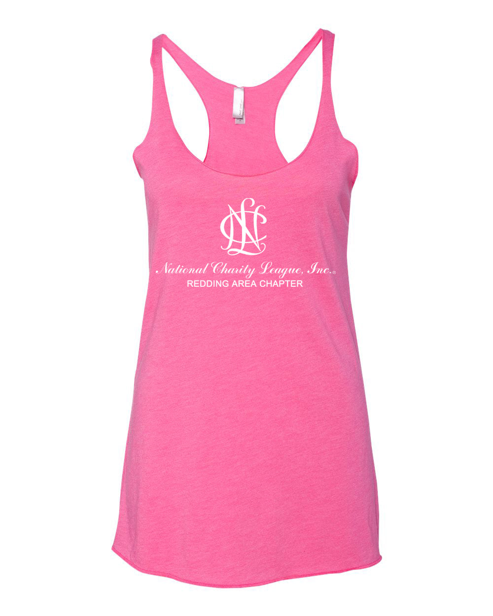 Monogrammed Triblend Racerback Tank Top - Turquoise / S / Top in