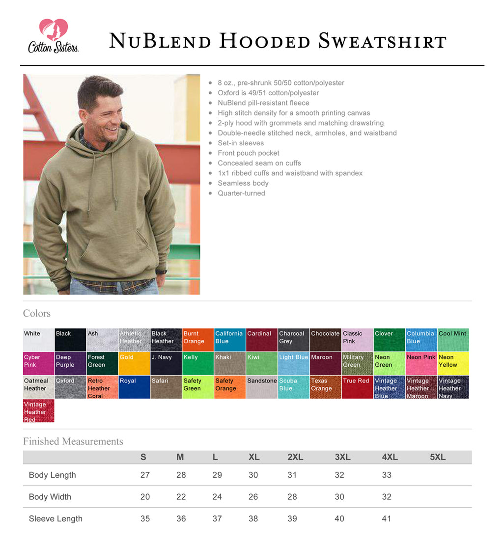 NCL Nublend Hooded Sweatshirt, National Charity League Sweatshirt, NCL