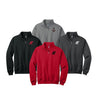 Austin Peay Sweatshirt - Quarterzip Embroidered with choice of Austin Peay Logo