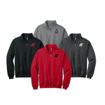 Austin Peay Sweatshirt - Quarterzip Embroidered with choice of Austin Peay Logo