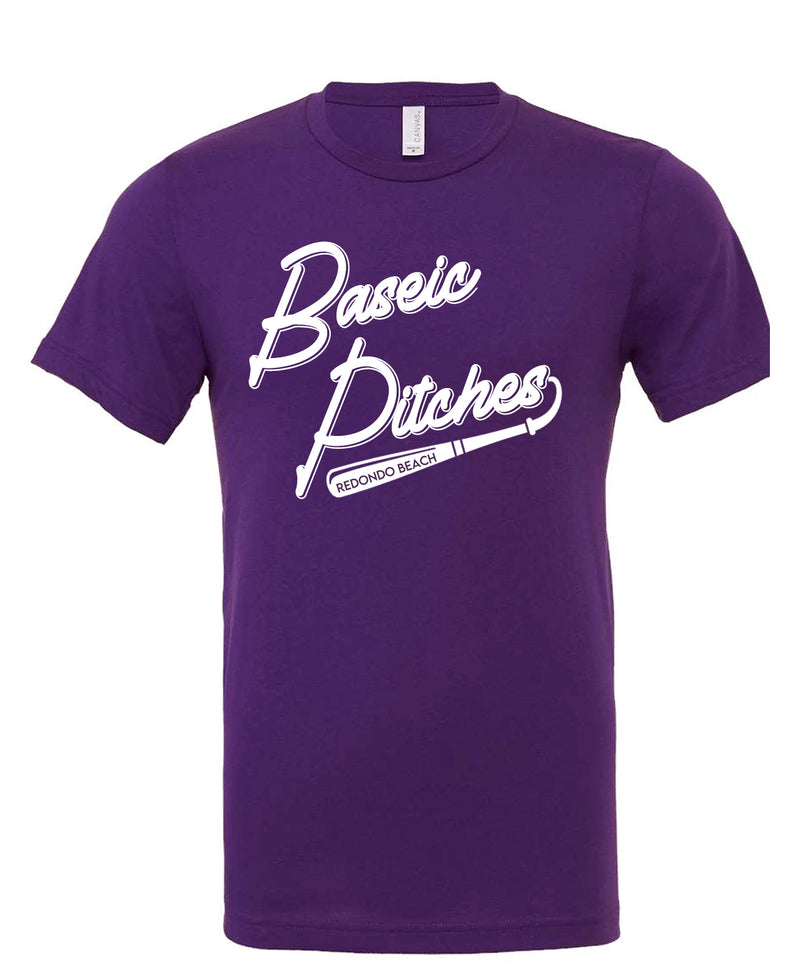 Baseic Pitches Short Sleeve Crew Neck