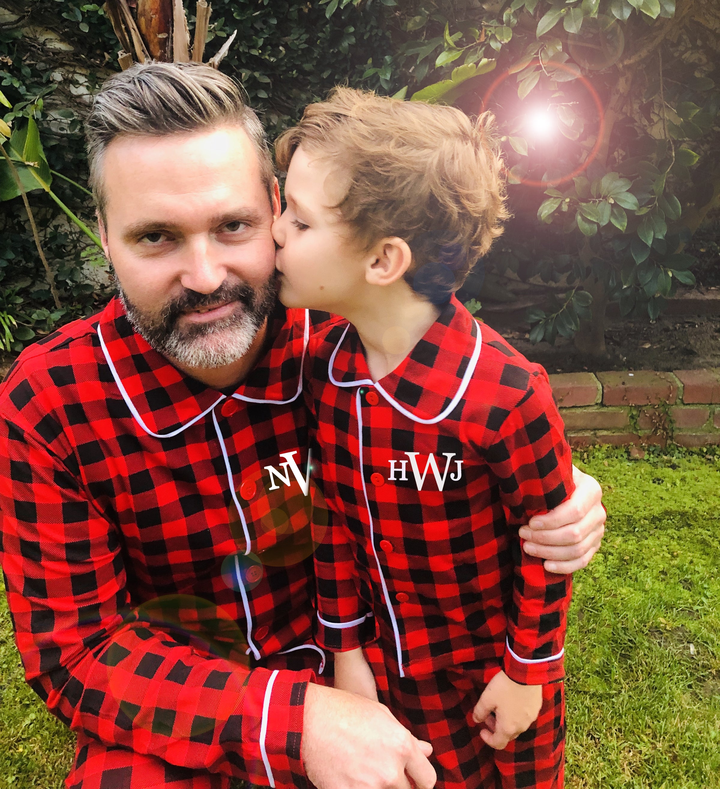 Father and sales son pjs