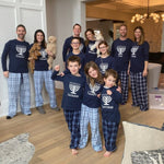 Personalized Menorah Matching Family Hanukkah Pajamas