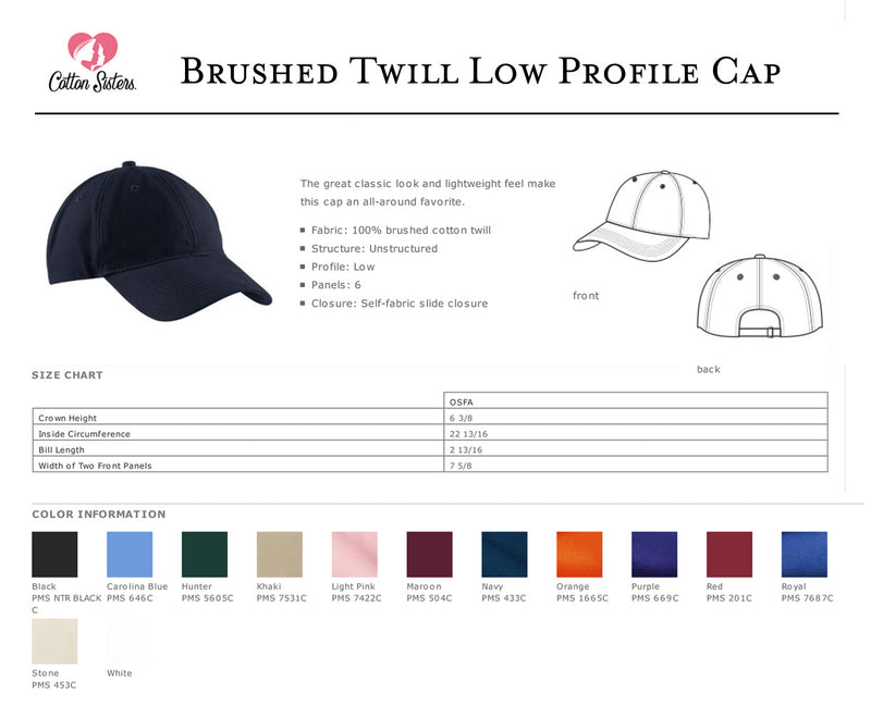 California Yacht Club Low Profile Baseball Cap - SOLID NAVY