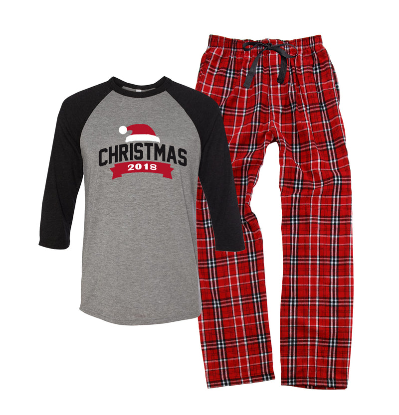 Christmas 2022 Santa Hat Pajama Set