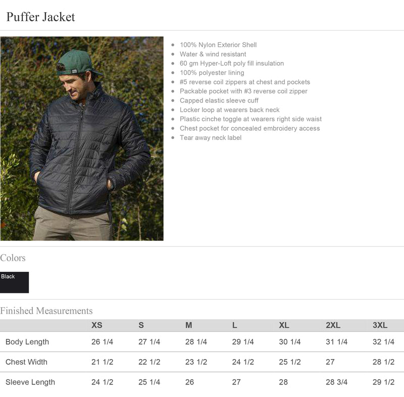 Kiwanis Puffer Jacket - Mens