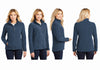 University of Tulsa Ladies Fleece Jacket Embroidered with Choice of Tulsa Design