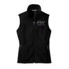 Women's Nurse Monogrammed Fleece Vest