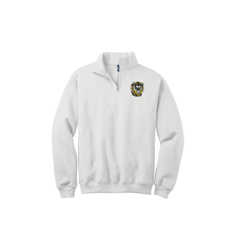 Fort Hays State University Tiger Sweatshirt - Embroidered Quarter Zip