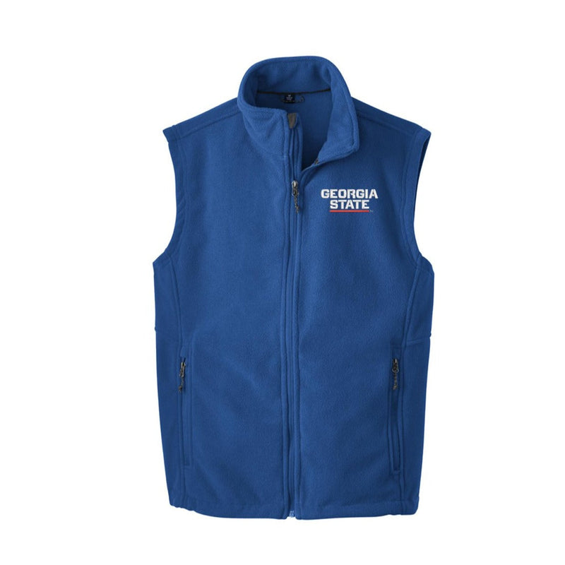 Georgia State Fleece Vest - Mens