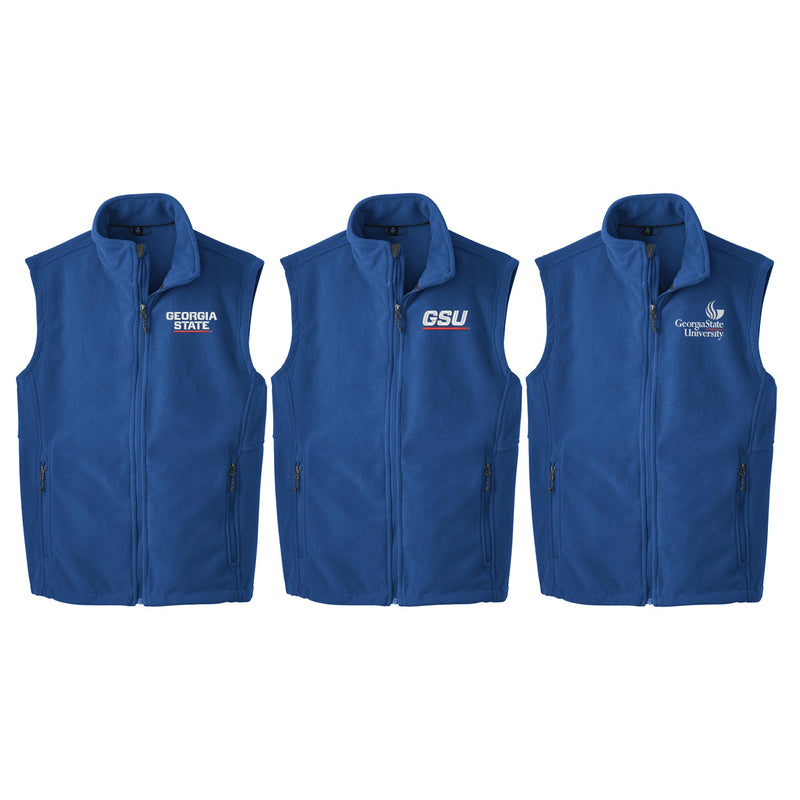 Georgia State Fleece Vest - Mens