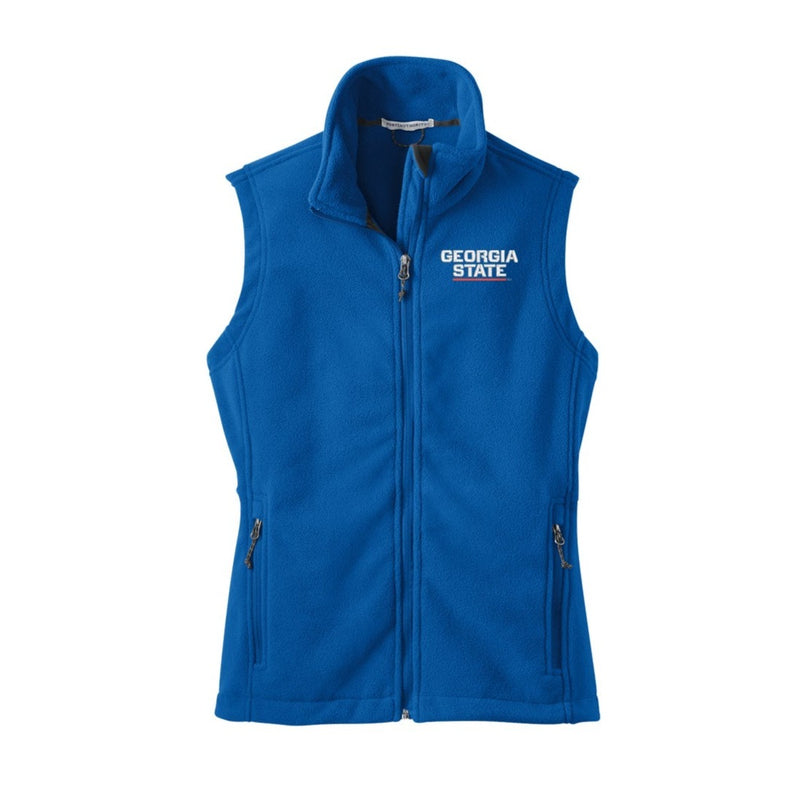 Georgia State Fleece Vest - Women