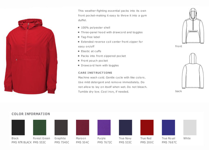 National Panhellenic Conference Windbreaker - Pullover