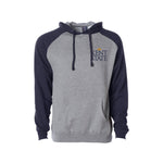 Kent State University Raglan Hooded Sweatshirt