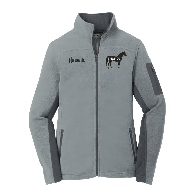 Equestrian Summit Fleece Full Zip Jacket - LADIES