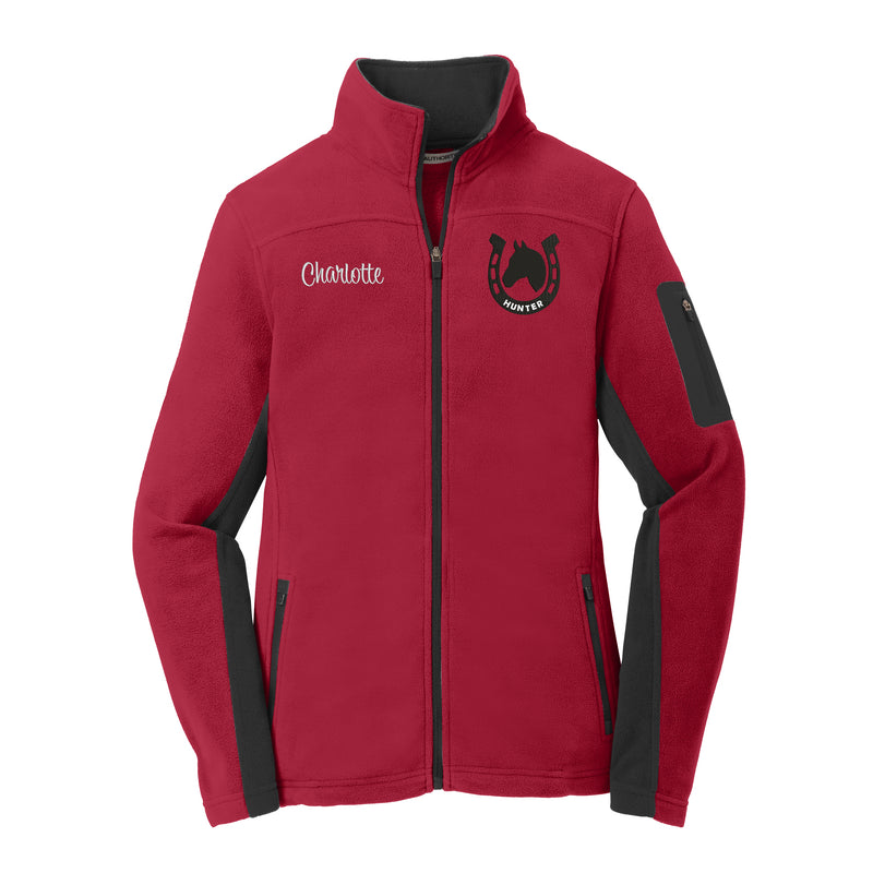 Equestrian Summit Fleece Full Zip Jacket - LADIES