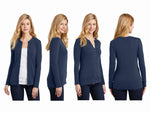 National Charity League Cotton Modal Stretch Lightweight Cardigan