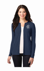 National Charity League Cotton Modal Stretch Lightweight Cardigan
