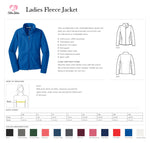 Personalized Vet Tech Fleece Jacket - LADIES