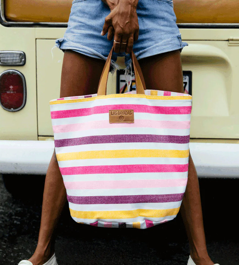 Las Bayadas Leather Market Bag - El Marcelo