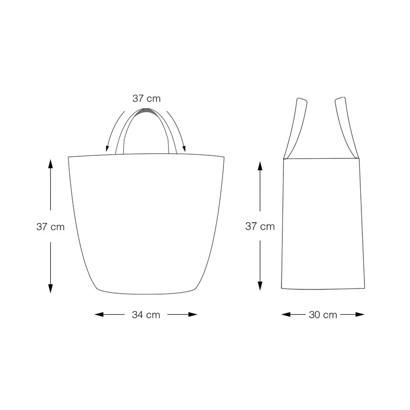 Las Bayadas Leather Market Bag - El Marcelo