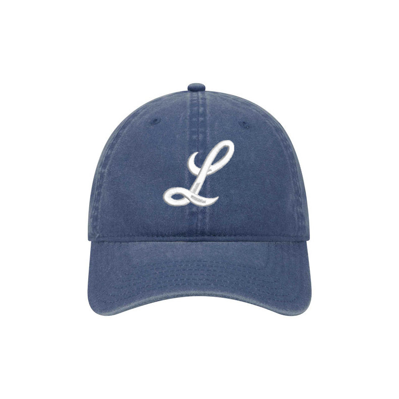 Loyola Low Profile Dad Hat - Script Baseball L