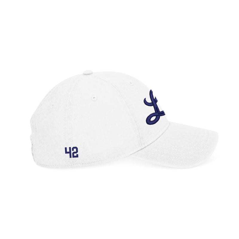 Loyola Low Profile Dad Hat - Script Baseball L