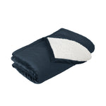 Loyola Baseball Monogrammed Sherpa Lined Fleece Blanket