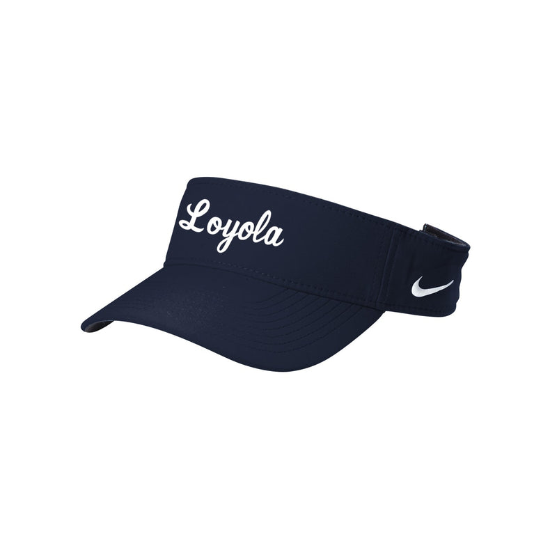Loyola Baseball Nike Visor - White