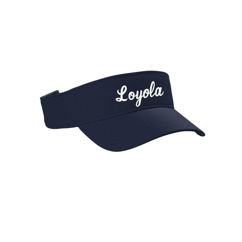 Loyola Baseball Nike Visor - White