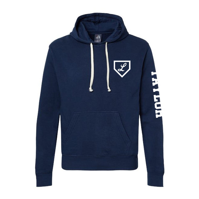 Loyola Baseball Pullover Hooded Triblend Sweatshirt