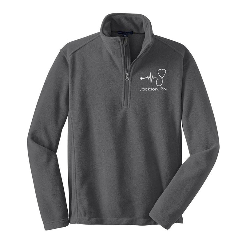 Male Nurse Quarter Zip Fleece Pullover - UNISEX