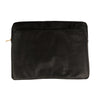 Monogrammed Vegan Leather Laptop Pouch