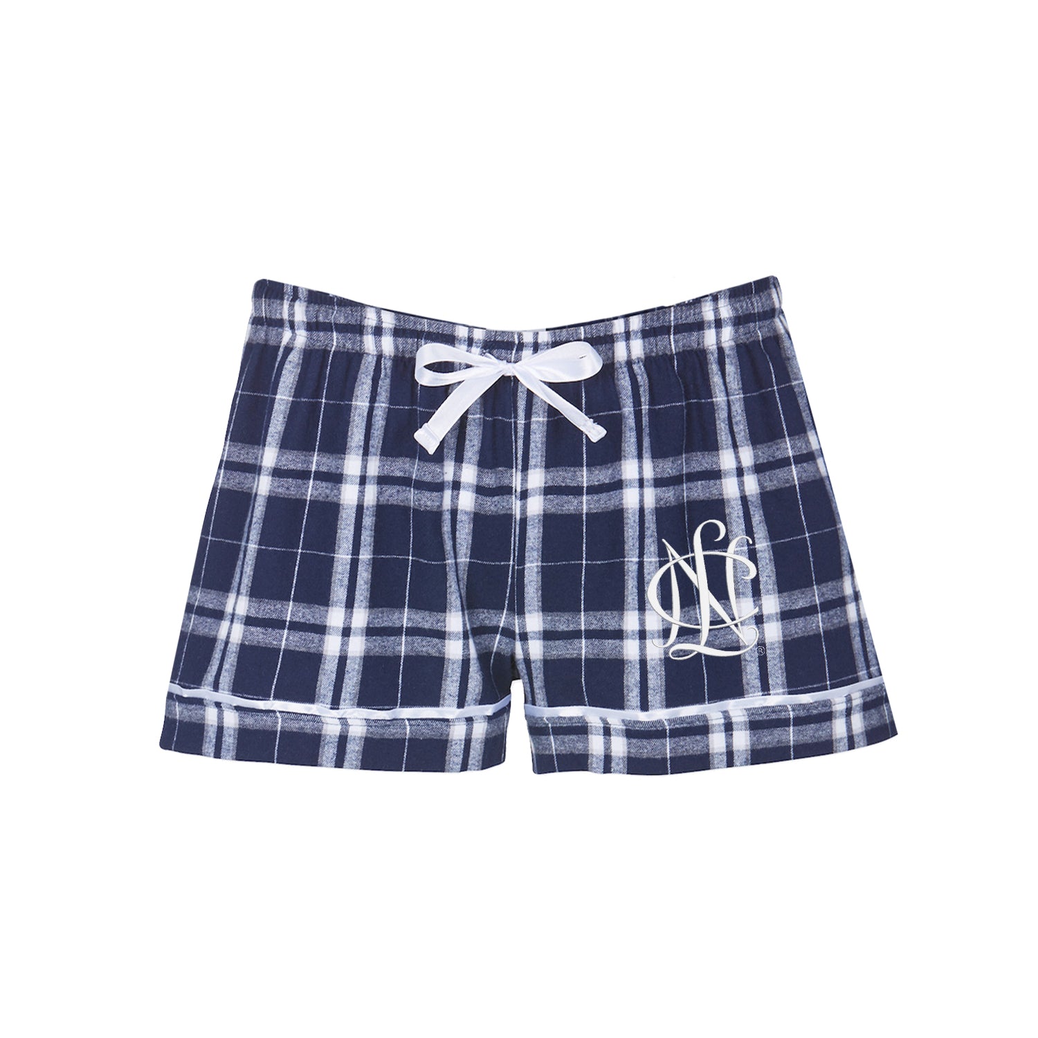 NCL Pajama Shorts - Navy Plaid – Cotton Sisters