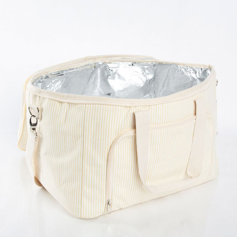 National Charity League Insulated Striped Box Cooler - Navy