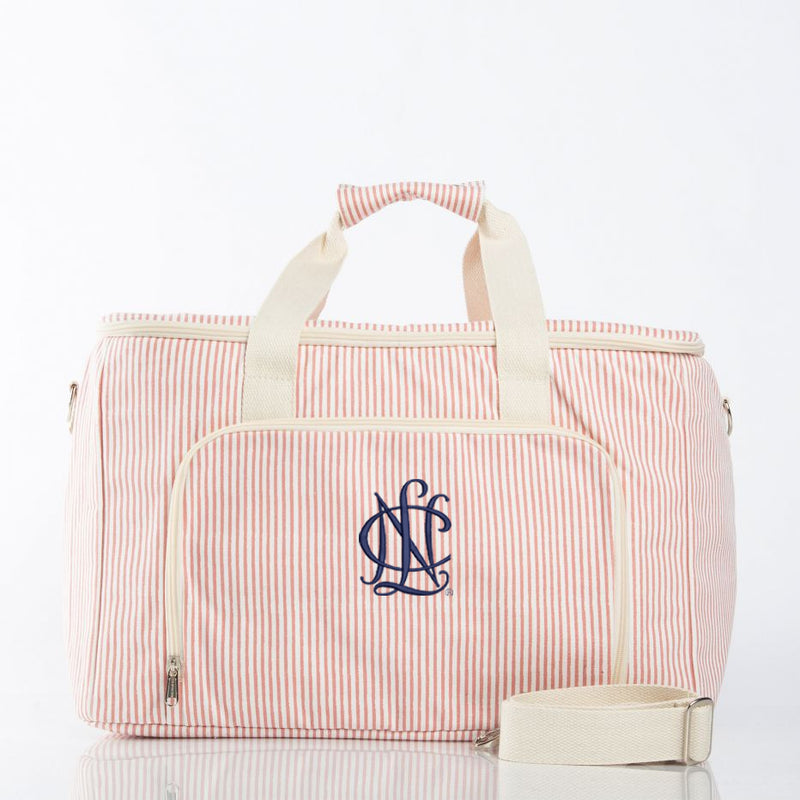 National Charity League Insulated Striped Box Cooler - Navy