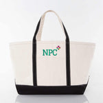 National Panhellenic Conference Large Canvas Tote