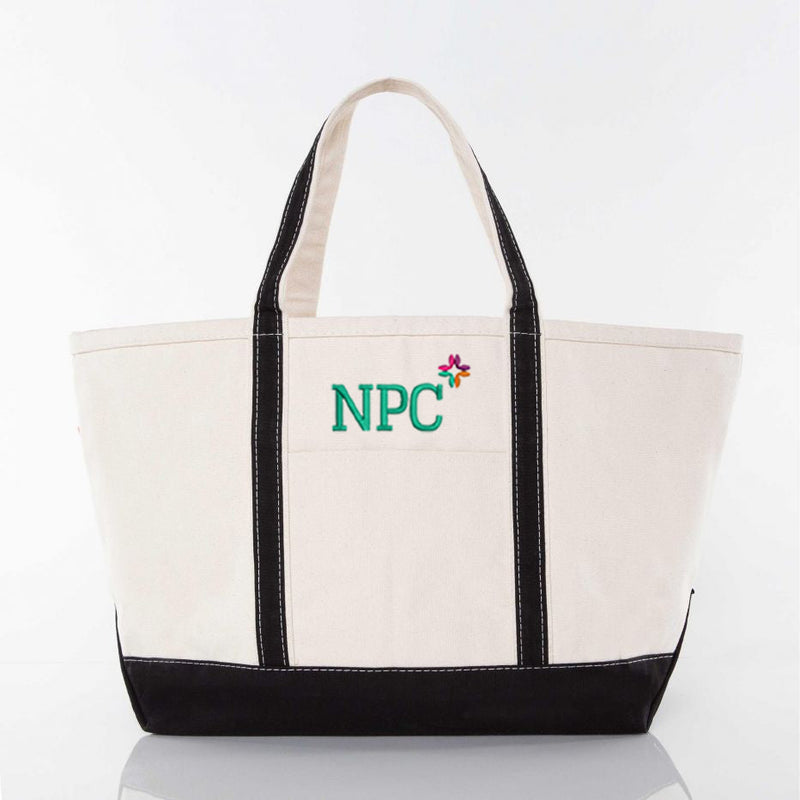 National Panhellenic Conference Large Canvas Tote