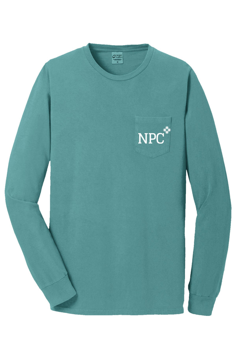 National Panhellenic Conference Long Sleeve Pocket Tee