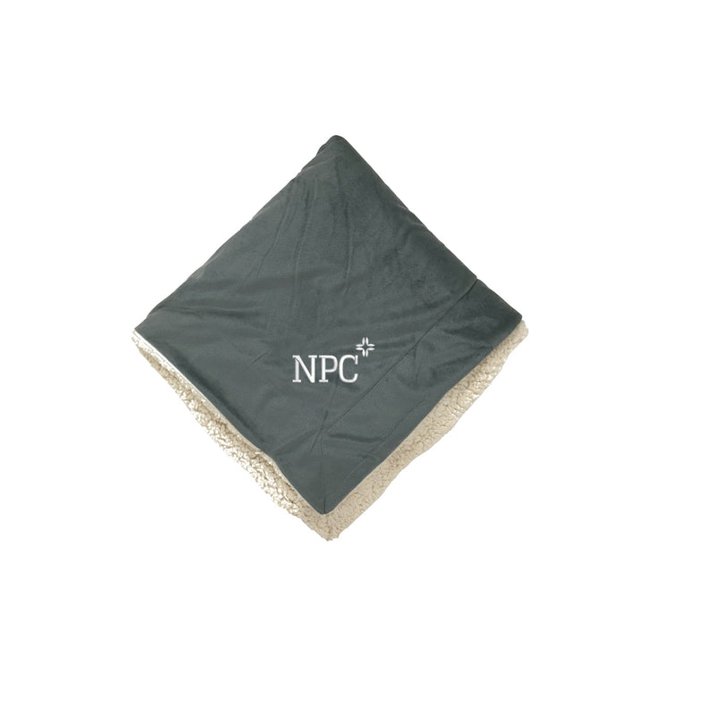 National Panhellenic Conference Sherpa Lined Blanket