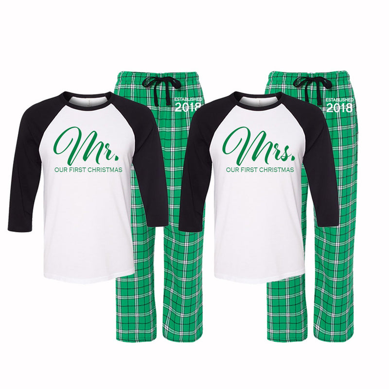 Our First Christmas Pajama Set