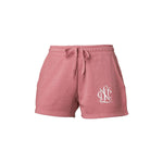 NCL Lightweight California Wave Wash Sweatshorts - Misty Blue or Blush Pink