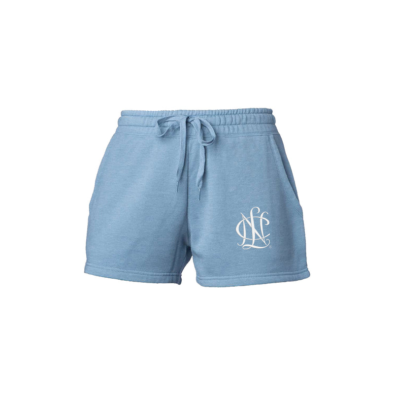 NCL Lightweight California Wave Wash Sweatshorts - Misty Blue or Blush Pink