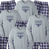 Personalized Menorah Matching Family Hanukkah Pajamas