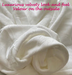 Monogrammed Terry Velour Robe - Shawl Collar