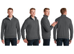Austin Peay Sweatshirt - Quarterzip Embroidered with AP & Austin Peay PLUS Sizes