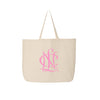 NCL Canvas Jumbo Tote