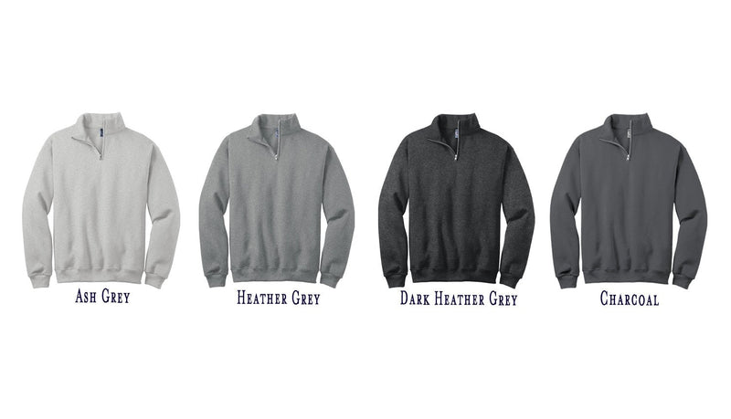 Austin Peay Sweatshirt - Quarterzip Embroidered with AP & Austin Peay PLUS Sizes