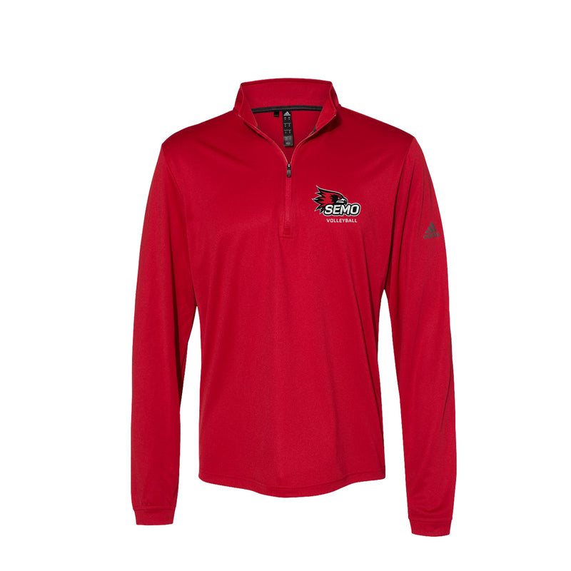 SEMO Adidas LIGHTWEIGHT Quarter-Zip Pullover - Choice of Sport - Red