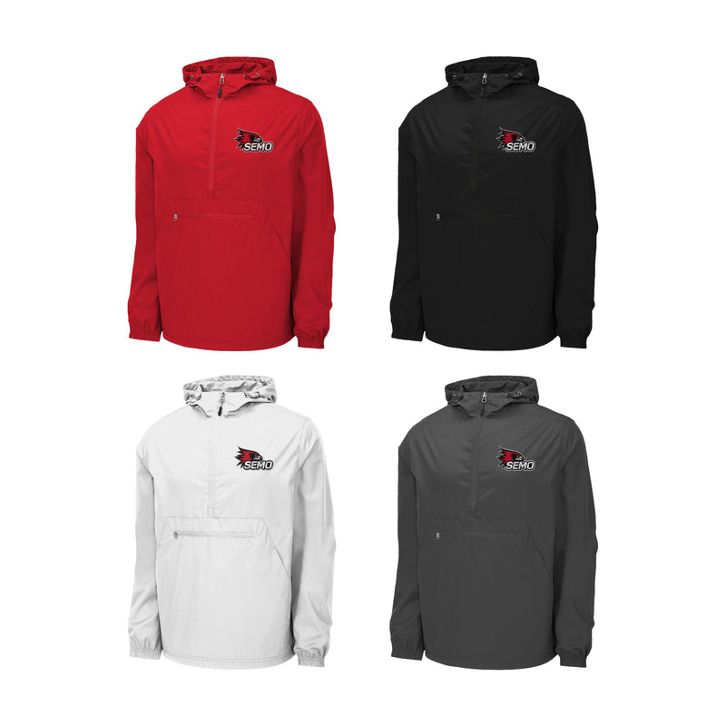 Southeast Missouri State University Windbreaker - Embroidered SEMO Redhawk Logo